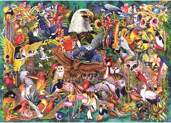 Casse-tête - Règne animal (1000 pièces) - Jumbo