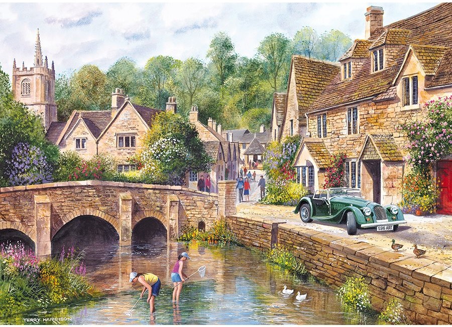Casse-tête - Terry Harrison - Castle Combe (1000 pièces) - Gibsons