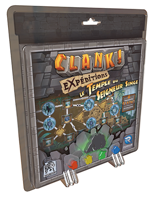 Boîte du jeu Clank! Expéditions - Le Temple du Seigneur Singe (extention)