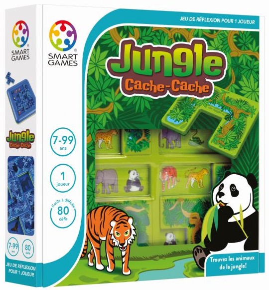 Boîte du jeu Cache-Cache Jungle