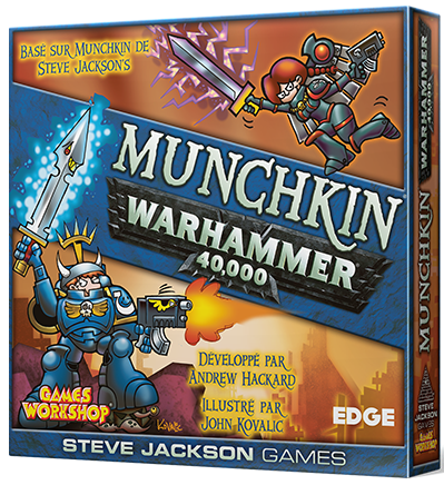 Boîte uu jeu Munchkin Warhammer 40000