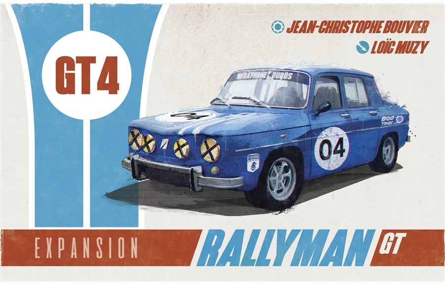 Boîte du jeu Rallyman : GT4