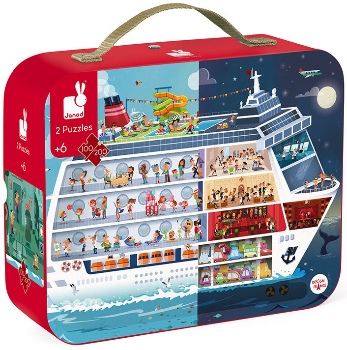 Bateau de croisières (100 et 200 pièces) – Janod