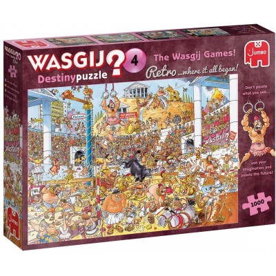 Casse-tête - Wasgij 3 - Les Jeux Wasgij (1000 pièces) - Jumbo