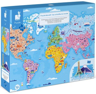 Les curiosités du monde (350 pièces) – Janod