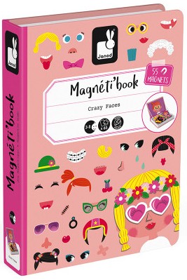 Magnéti'book - Crazy faces - fille