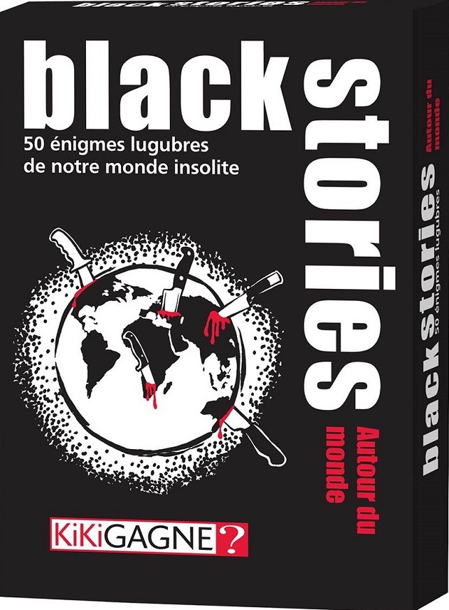 Boîte du jeu Black Stories Autour du Monde