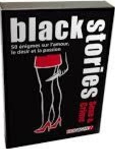 Boîte du jeu Black Stories Sexe et Crime
