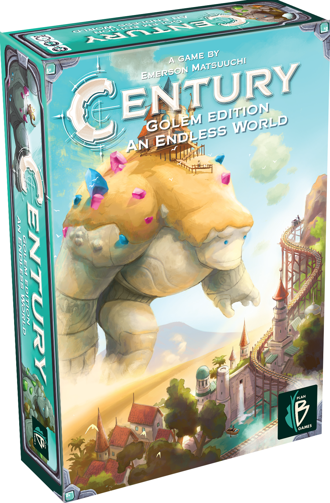 Boîte du jeu Century Golem Edition - Un monde Sans Fin