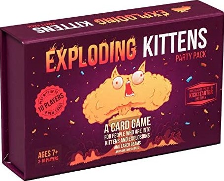 Boîte du jeu Exploding Kittens Party Pack