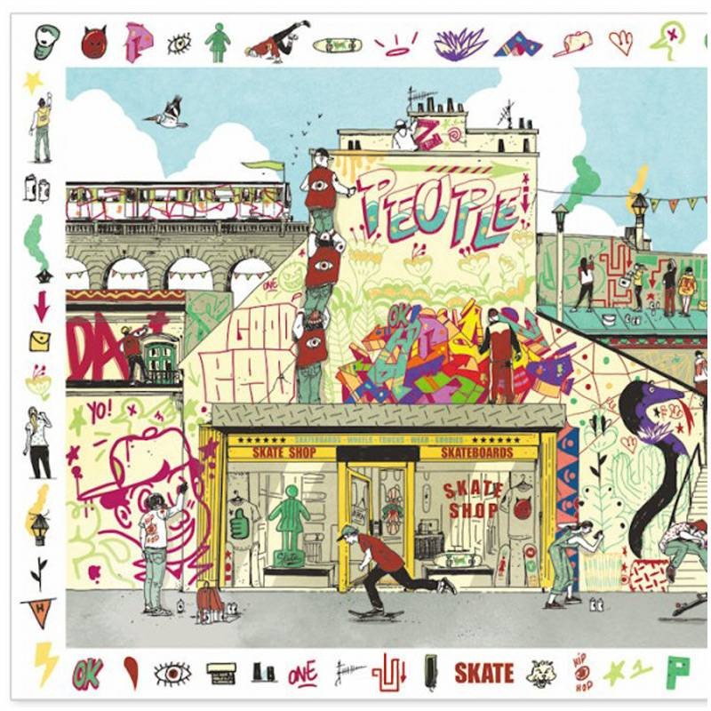 Observation – Street Art (200 pièces) – Djeco