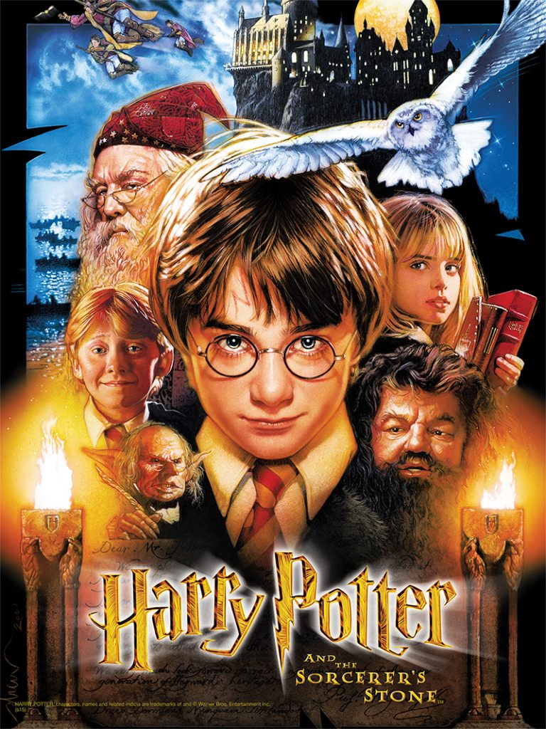 Casse-tête Harry Potter and the sorcerer's stone (550 pièces) the op