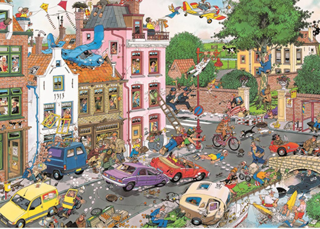 Jan Van Haasteren – Vendredi 13 (1000 pièces) – Jumbo