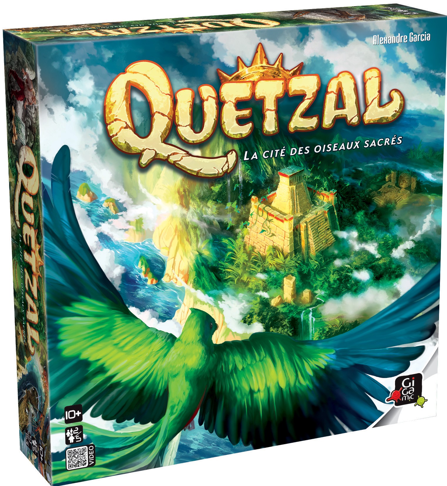 Boîte du jeu Quetzal (vf)