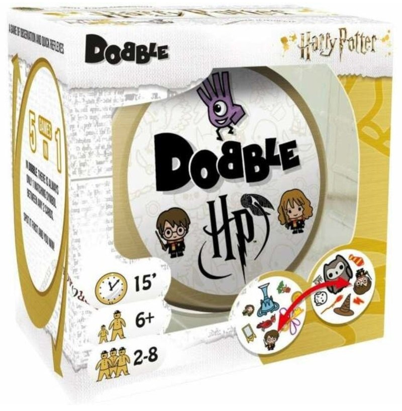 Boîte du jeu Spot it!/Dobble Harry Potter