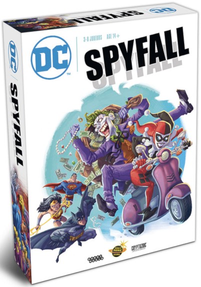 Boîte du jeu Spyfall DC