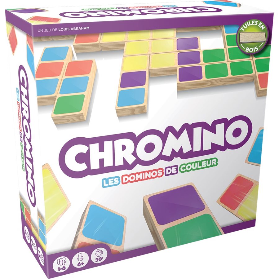 Boîte du jeu Chromino - Wood Version (ML)
