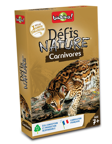 Boite du jeu Défis Nature : Carnivores