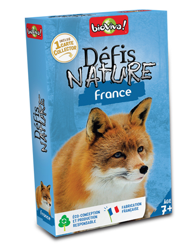 Boite du jeu Défis Nature : France