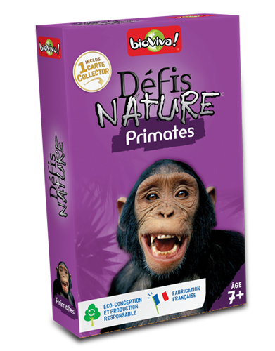 Boite du jeu Défis Nature : Primates