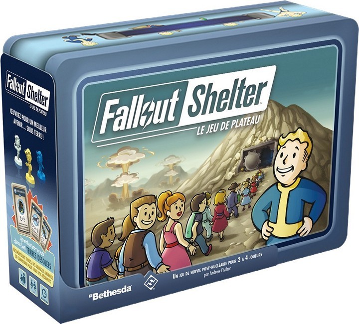 Boîte du Fallout Shelter: Le Jeu de Plateau