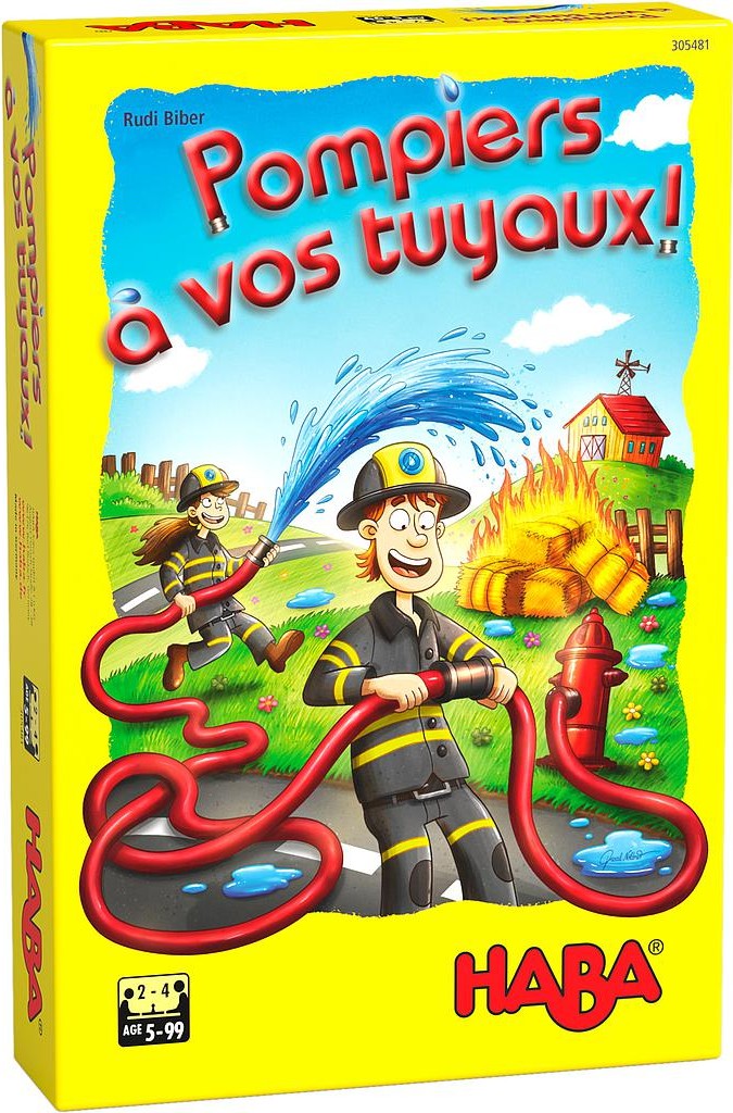 Boîte du jeu Pompiers, à vos tuyaux (ML)