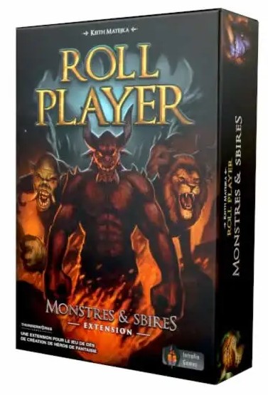 Boîte du jeu Roll Player : Monstres et Sbires (ext)