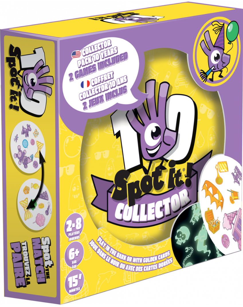 Spot It!/Dobble Collector 10 ans (ML) LilloJEUX Boutique québécoise