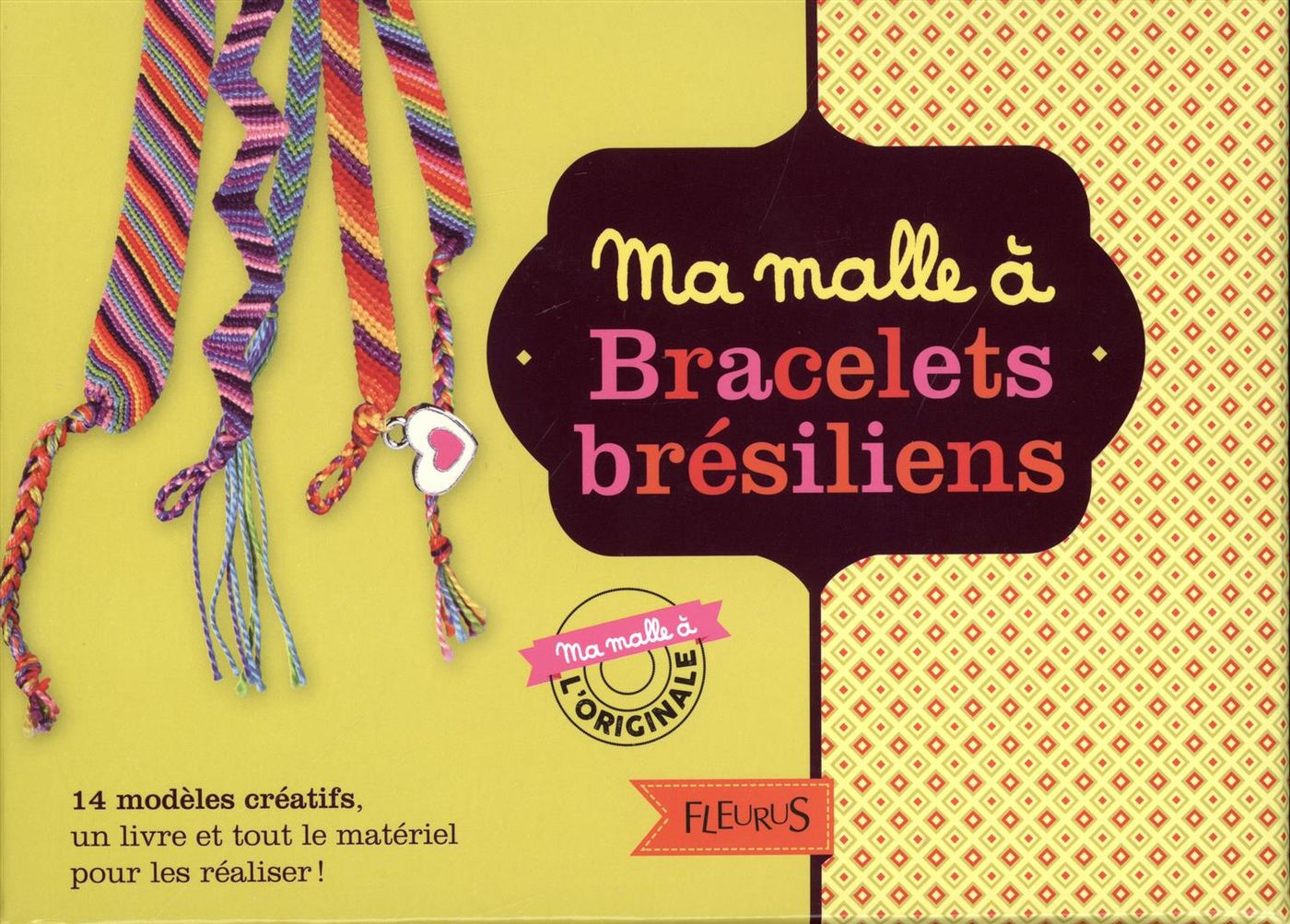 Boîte du Bricolage Ma Malle à Bracelets Brésiliens