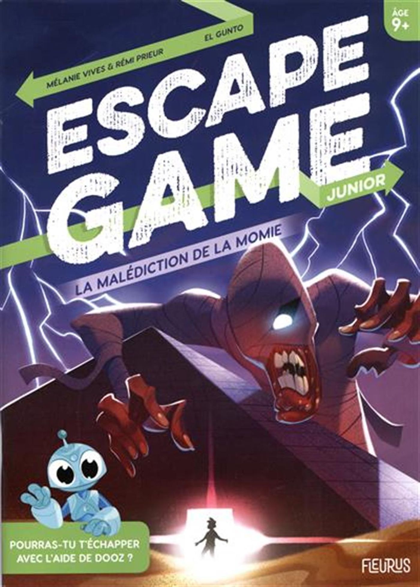 Boîte du Jeu Escape Game Junior La Malédiction de la Momie