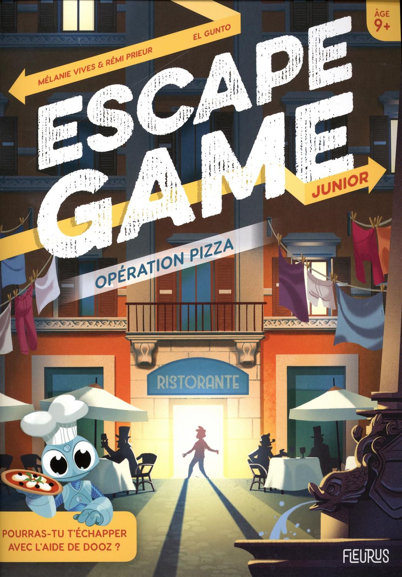 Boîte du jeu Escape Game Junior Opération Pizza