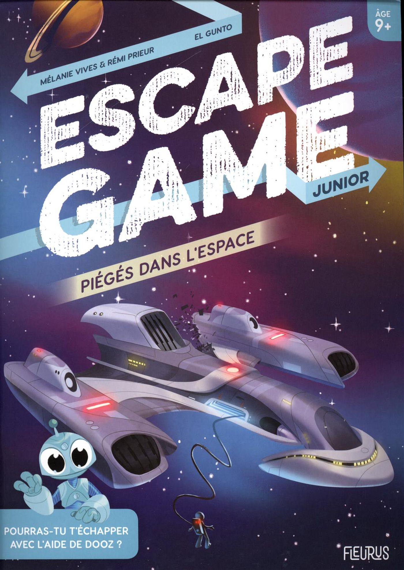 Boîte du jeu Escape Game Junior Piégés dans l'Espace