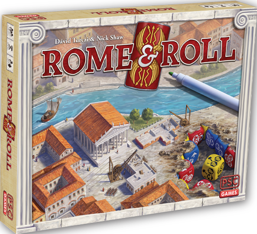 Boîte du jeu Rome and Roll