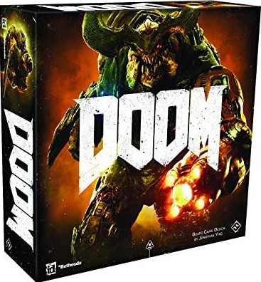 Boîte du jeu Doom Le Jeu de Plateau Seconde Edition vf