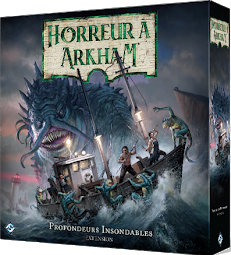 Boîte du jeu Horreur à Arkham 3e Edition Profondeurs Insondables