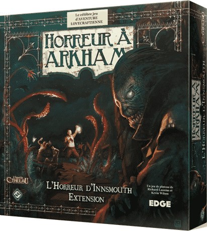 Boîte du jeu Horreur à Arkham JCE Horreur d'Innsmouth