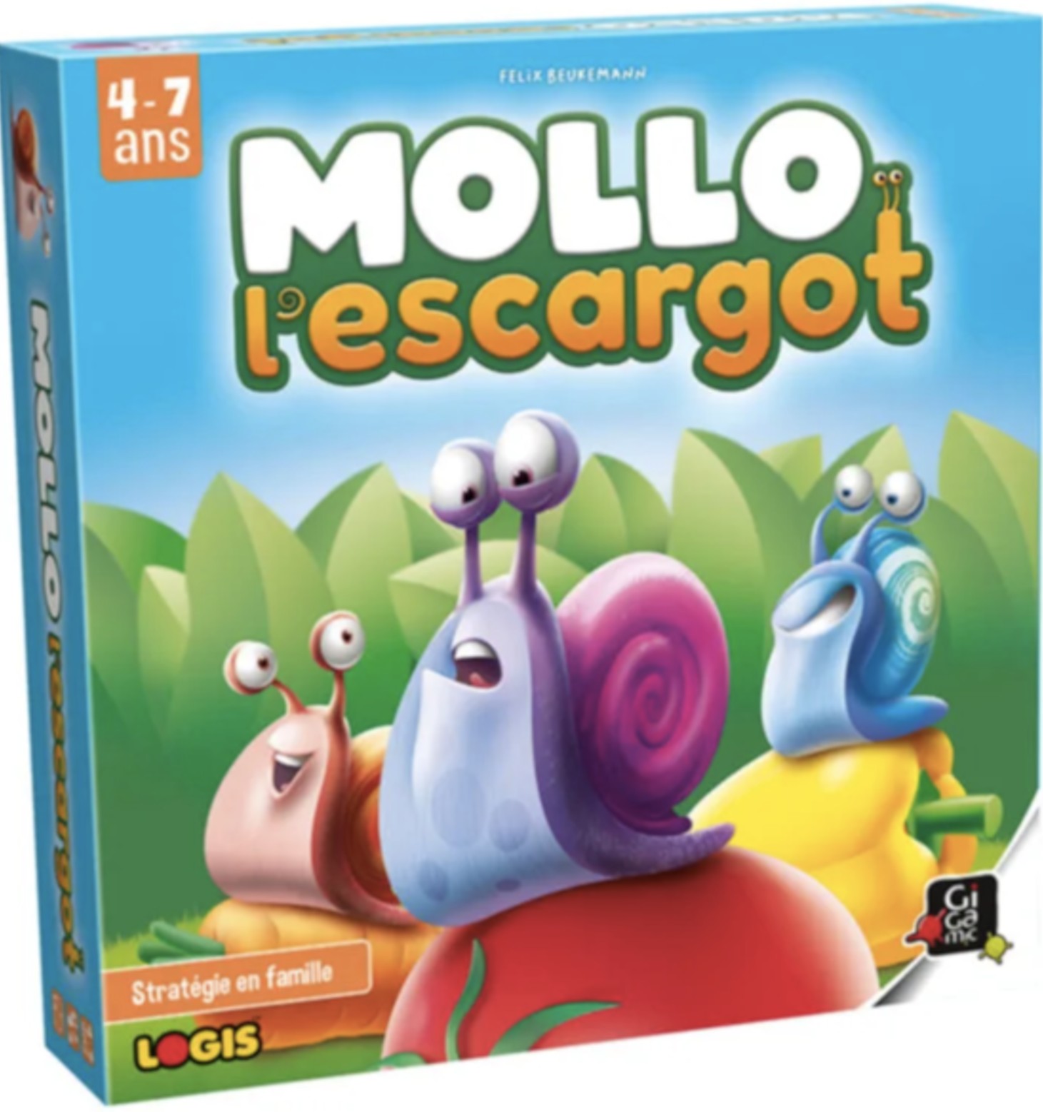 Boîte du jeu Mollo l'Escargot