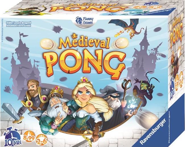 Boîte du jeu Médiéval Pong