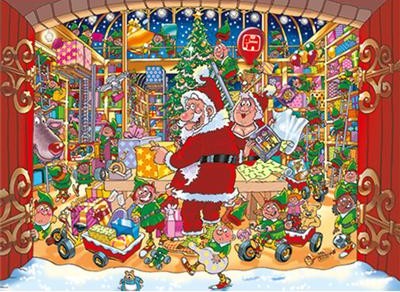 Wasgij Christmas 15 – Livraison inattendue du Père Noël! (1000 pièces) – Jumbo