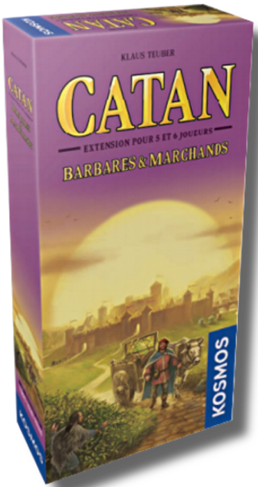 Boîte du jeu Catan Barbares & Marchands 5-6 joueurs (ext)
