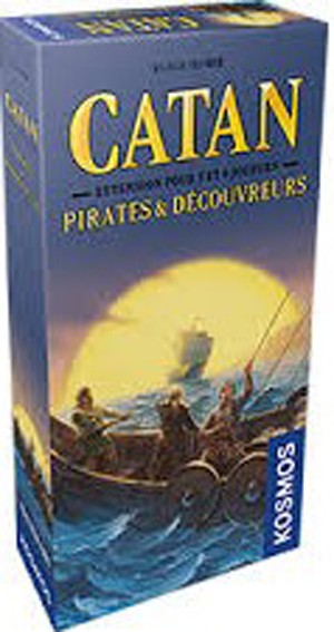 Boîte du jeu Catan Pirates & Découvertes 5-6 joueurs (ext)
