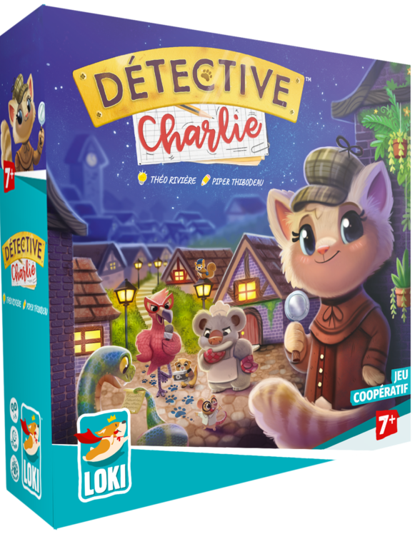Boîte du jeu Detective Charlie