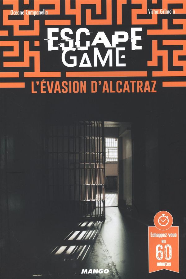 Boîte du jeu Escape Game: L'Évasion d'Alcatraz