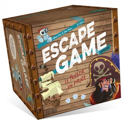 Boîte du jeu Escape Game Junior : Le Trésor du Pirate (Coffret)
