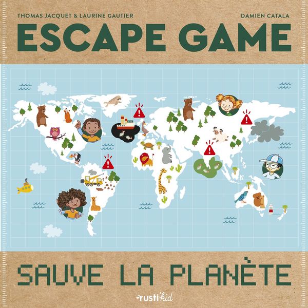 Boîte du jeu Escape Game: Sauve la Planète