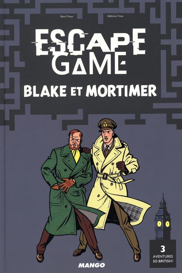 Boîte du jeu Blake et Mortimer