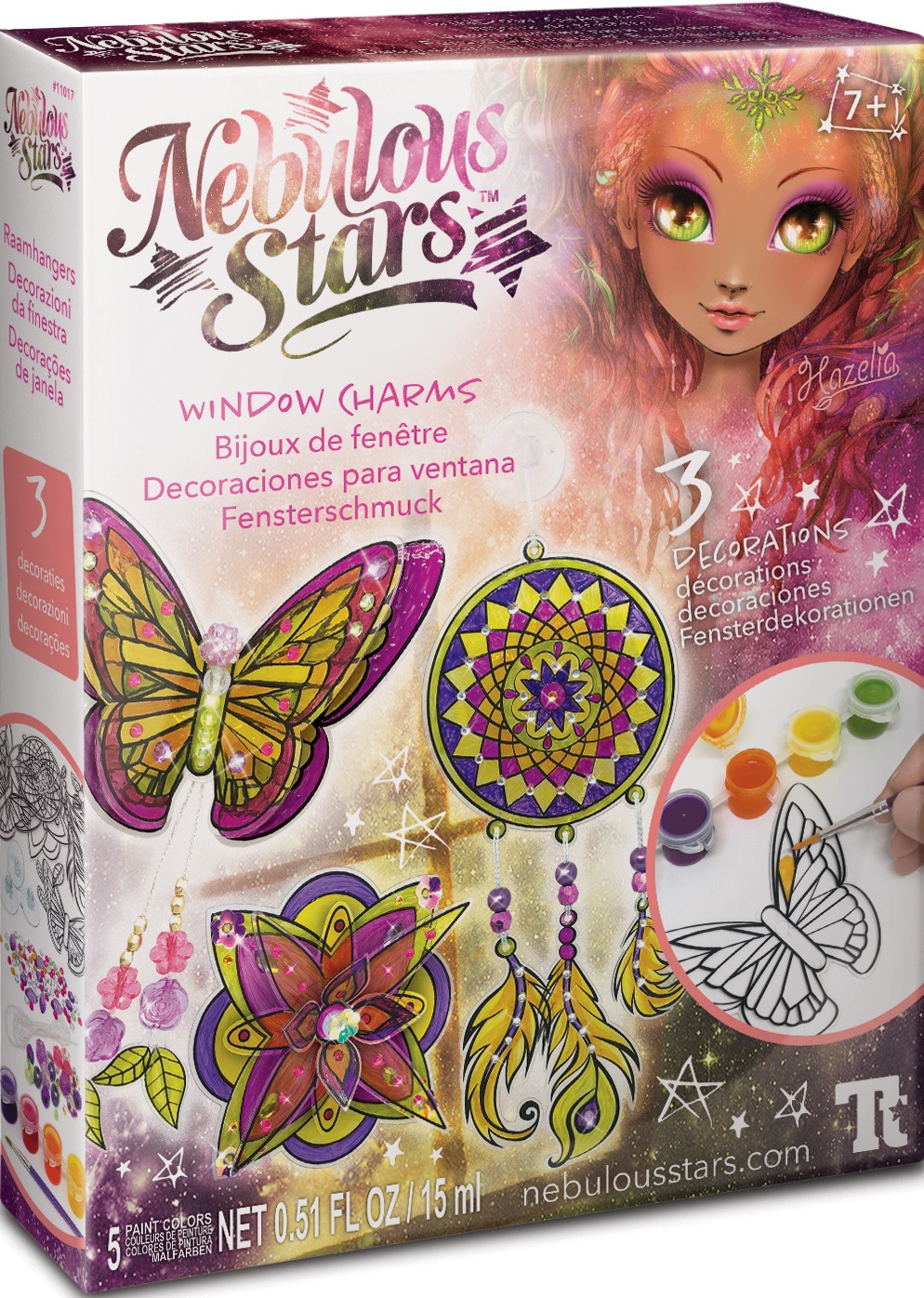 Boîte du jeu Nebulous Stars - Bijoux de fenêtre