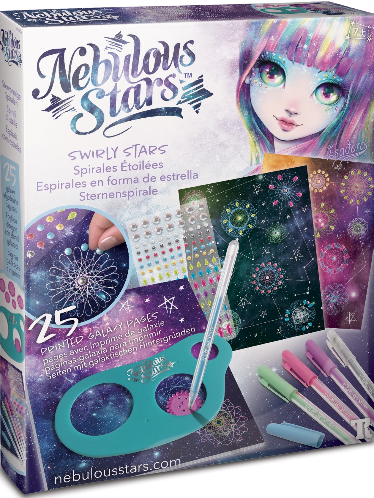 Boîte du jeu Nebulous Stars - Étoiles Spiro