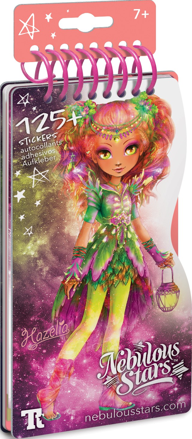 Boîte du jeu Nebulous Stars - Mini carnet créatif Hazelia
