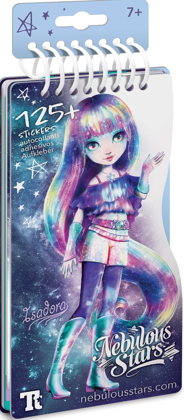 Boîte du jeu Nebulous Stars - Mini carnet créatif Isadora